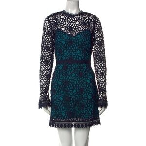 Talulah Roseate Lace Overlay Dress